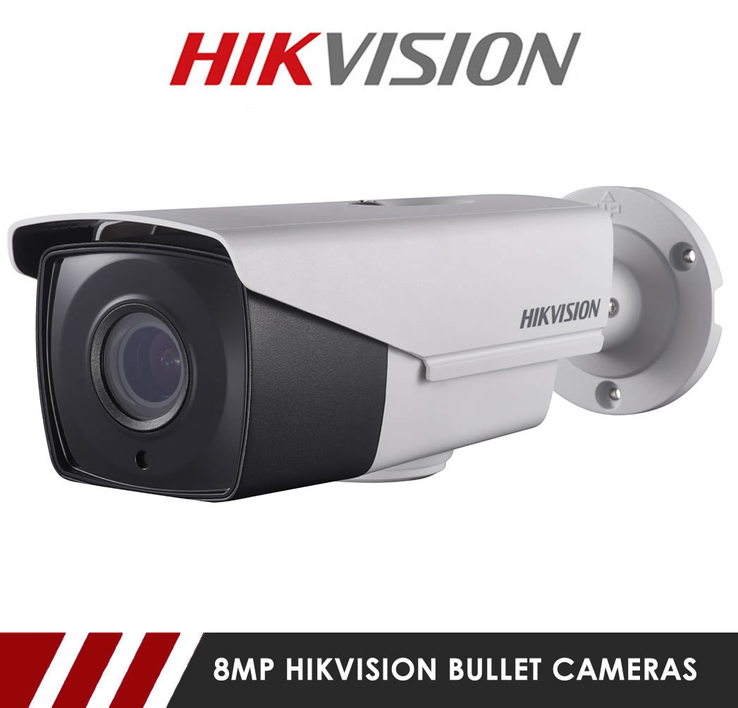 8MP Hikvision Bullet CCTV Cameras