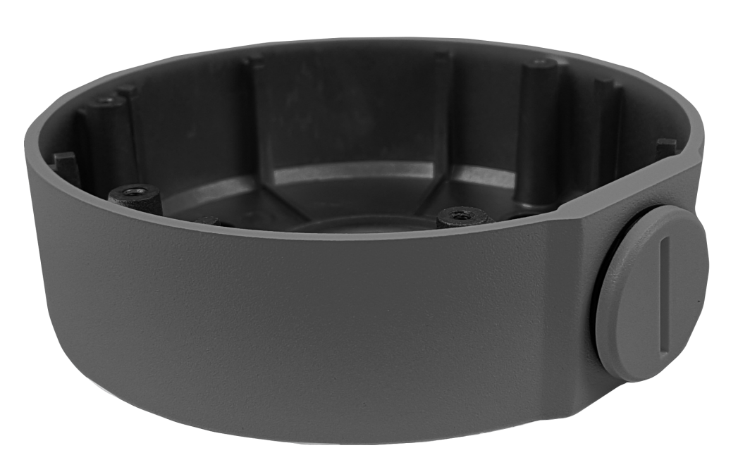 MIE CCTV 76mm Fixed Dome Junction Box (Grey)