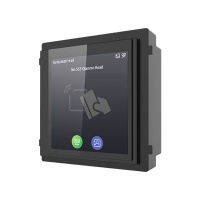 Hikvision DS-KD-TDM 3-in-1 Touch Display for Modular Intercom (Card Reader, Virtual Keypad & Contact list/Name Tag)