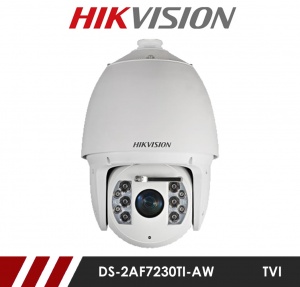 Hikvision DS-2AF7230TI-AW Turbo HD External IR PTZ Camera with Smart Tracking & Wiper
