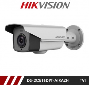 Hikvision DS-2CE16D9T-AIRAZH Motorised Varifocal Lens 5-50MM HD-TVI CCTV Bullet Camera - White