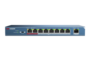 8-ports, 100Mbps, 48VDC, Managed PoE Switch 120W