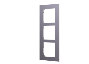 Hikvision 3 Gang Flush Mounting Bracket for Modular Intercom