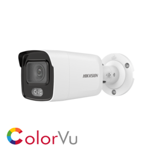 Hikvision ColorVu DS-2CD2047G2-LU 4MP Network IP CCTV Mini Bullet 2.8mm Fixed Lens Visible Light and built in Mic