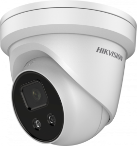 Hikvision Darkfighter AcuSense DS-2CD2346G2-ISU/SL 4MP Network IP CCTV Dome Camera with Built in Mic, Speaker & alarm 30m IR 2.8mm Fixed Lens