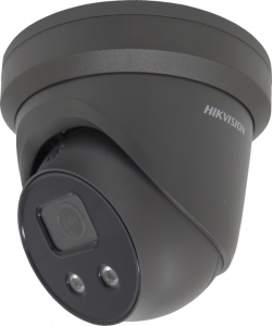 Hikvision DS-2CD2386G2-ISU/SL Grey 8MP AcuSense Darkfighter Turret IP Camera 2.8mm Fixed Lens 30m IR & Microphone & Speaker