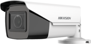 Hikvision 5MP DS-2CE19H0T-IT3ZE  2.7-13.5mm Motorised Lens HD-TVI Bullet CCTV Camera with POC - White