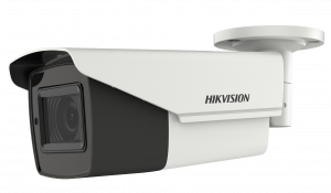 Hikvision 8MP DS-2CE19U1T-AIT3ZF 2.8-12mm Motorised Lens HD-TVI Bullet CCTV Camera - White