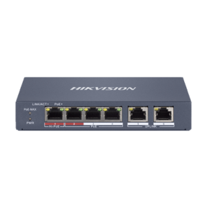 4-ports, 100Mbps, 48VDC, Managed PoE Switch 65W