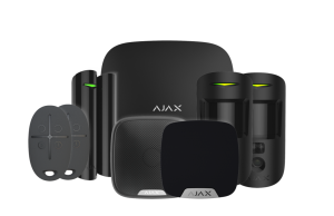 Ajax Wireless Alarm with Hub 2 House Kit 1 - Black