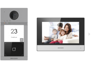 Hikvision Video Intercom 1 Button Metal Villa Door Station - DS-KIS604-P(C)