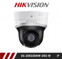 Hikvision DS-2DE2204IW-DE3/W 2-inch 2MP 4X Powered by darkfighter IR Network Speed Dome