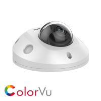 Hikvision DS-2CD2547G2-LS AcuSense 4MP fixed lens ColorVu mini dome camera with built in mic