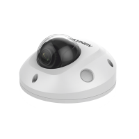 Hikvision AcuSense 8MP fixed lens mini dome camera with IR & built in mic