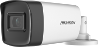 Hikvision 5MP Hikvision DS-2CE17H0T-IT3E 3.6mm Fixed Lens HD-TVI Bullet CCTV Camera with POC - White