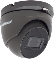 Hikvision 5MP DS-2CE79H0T-IT3ZE/GREY(C) 2.7-13.5mm Motorised Varifocal Lens HD-TVI CCTV Camera with POC  - Grey
