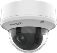 Hikvision 5MP DS-2CE5AH0T-VPIT3ZE 2.7-13.5mm Motorised Varifocal Lens Anti vandal CCTV Camera with POC  - White