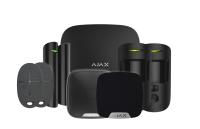 Ajax Wireless Alarm with Hub 2 House Kit 1 with Motion Cams  - Black