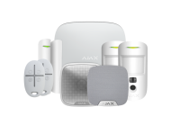 Ajax Wireless Alarm with Hub 2 House Kit 1 with Motion Cams  - White